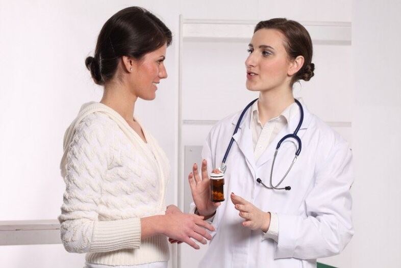 consulta con un médico para la cistitis